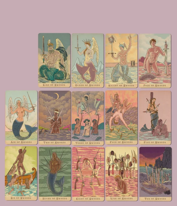SIRENA by Mr Friborg Tarot Deck