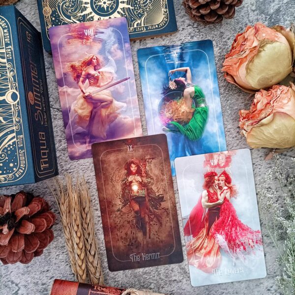 Tarot Card DECK Aqua Summersus - The Underwater Tarot Card Deck